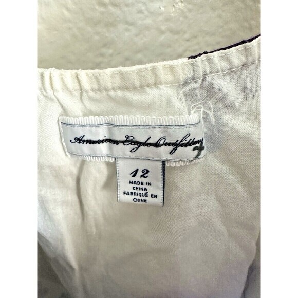 American Eagle Outfitters Dress Women’s Size 12 Floral Adjustable Strap Floral - Picture 3 of 6